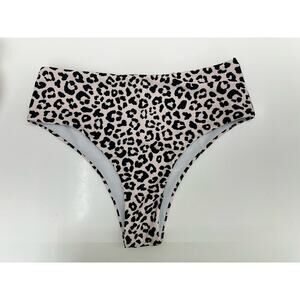 Shein Womens Swimsuit Bikini Bottoms Size Medium Animal Print